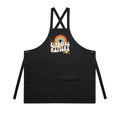 Kindness Matters AS Colour Carrie Apron Black One Size Apron Kindness Printed In Australia