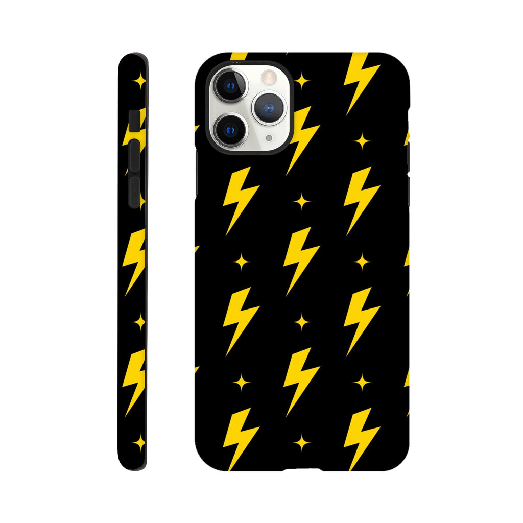 Yellow Lightning - Apple iPhone Tough case iPhone Tough Case comic Globally Fulfilled