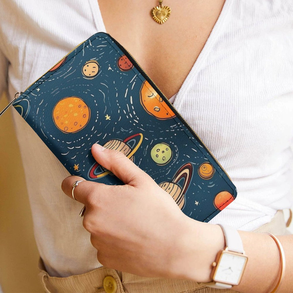 Galaxy -  PU Leather Wallet