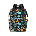 Starfish And Shells - Multi-Function Backpack, Nappy / Diaper Bag