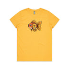 Gold Fish Periodic Table Women's AS Colour T-shirt
