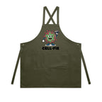 Cell-fie Cell Selfie AS Colour Carrie Apron Army One Size AS Colour Apron Printed In Australia Science