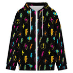 Fun Lightning Women's Full-Zip Hoodie