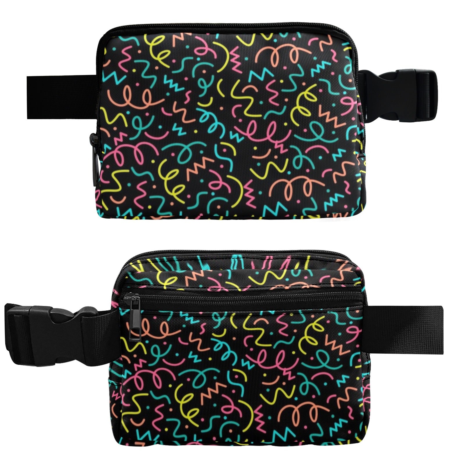 Squiggle Time - Belt Bag