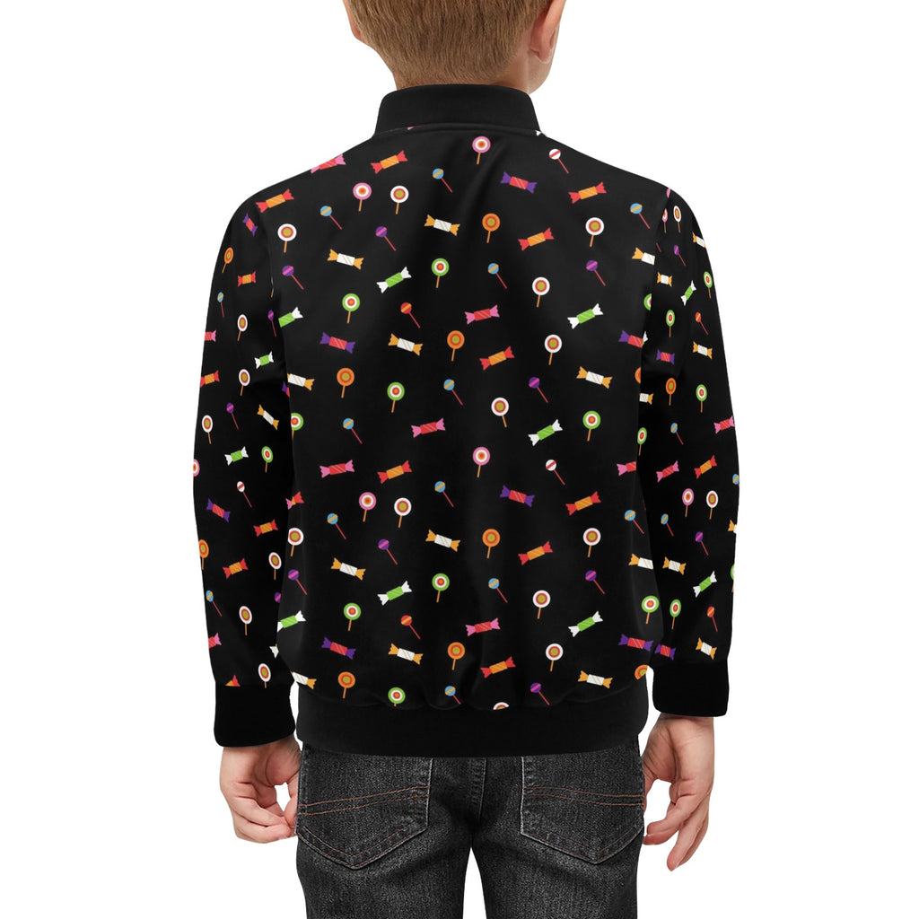 Candy Kids Bomber Jacket Kids Bomber Jacket Food Printed Offshore