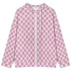 Pink Cat Doughnuts Women's Full-Zip Hoodie