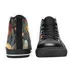 Australian Native Flowers - Men's High Top Canvas Shoes