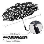 Black And White X's Umbrella Umbrella Printed Offshore