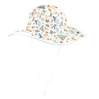 Travel And Explore Wide Brim Bucket Hat Wide Brim Bucket Hat Printed Offshore