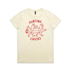 Surfing Chicks Women's AS Colour T-shirt