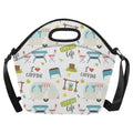 Camping Life - Neoprene Lunch Bag One Size Neoprene Lunch Bag Printed Offshore