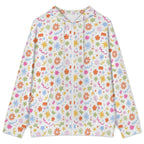 Abstract Colourful Shapes Women's Full-Zip Hoodie