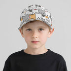 Cat Hello Kids Baseball Cap