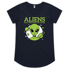 Aliens Don't Believe In You Either Women's AS Colour Scoop Neck T-Shirt