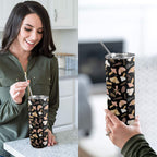 Magic Moth - 20oz Tall Skinny Tumbler with Lid and Straw