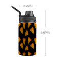 Pizzas - Kids Water Bottle with Chug Lid (12 oz) One Size Kids Water Bottle with Chug Lid Food Printed Offshore