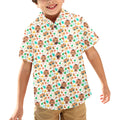 Cute Autumn Creatures Junior Kids Hawaiian Shirt 6-7Y Junior Kids Hawaiian Shirt 2-7 Printed Offshore