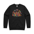 I Have No Shelf Control, Books AS Colour Stencil Crew Sweatshirt Unisex Black Sweatshirt Printed In Australia Reading