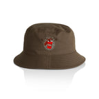 Christmas Coffee - Christmas AS Colour Bucket Hat Walnut One Size Christmas Bucket Hat Christmas Printed In Australia