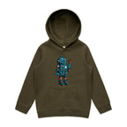 Robot - Kids Hoodie Army Kids Hoodie Printed In Australia