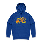 Hello Sunshine - Mens Hoodie Bright Royal Mens Hoodie Printed In Australia Summer