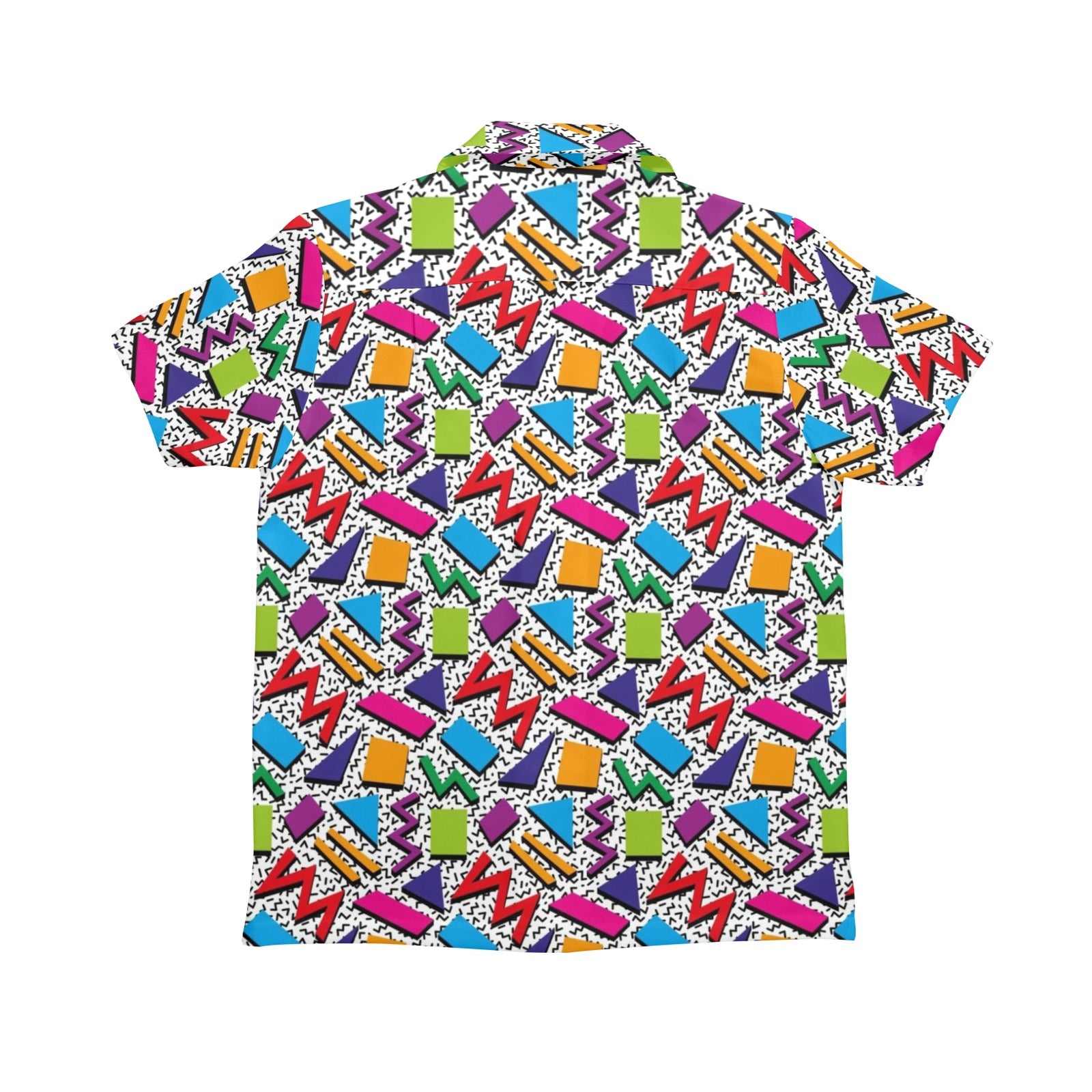 Graphic 80's Senior Kids Hawaiian Shirt