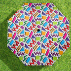 Graphic 80's Umbrella Umbrella Printed Offshore Retro