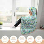 Australian Birds Kids Hooded Blanket 100cm x 130cm
