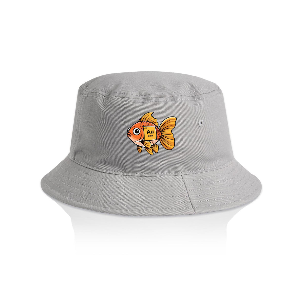 Gold Fish Periodic Table AS Colour Bucket Hat