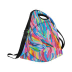 Brushstrokes - Neoprene Lunch Bag Neoprene Lunch Bag Printed Offshore