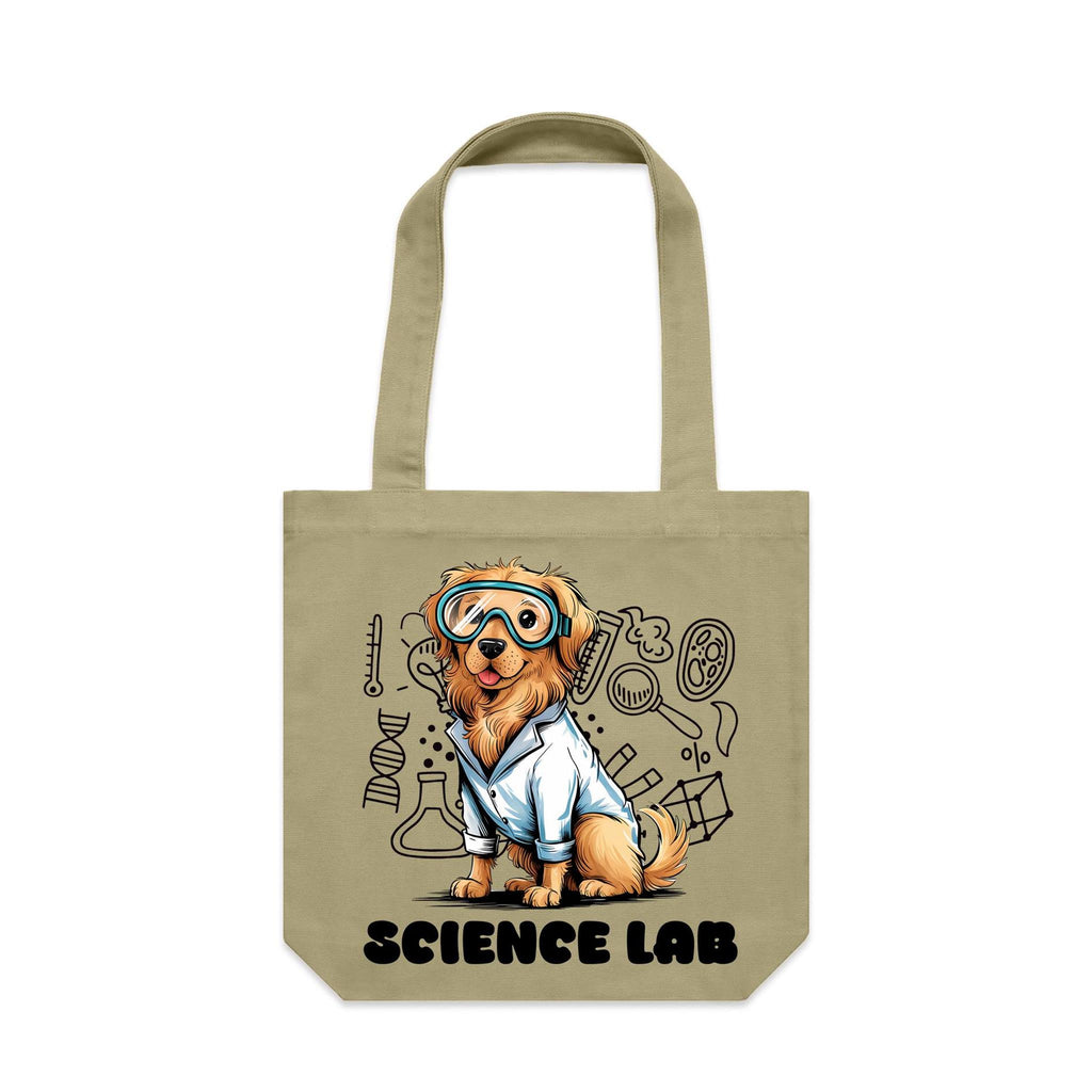 Science Lab Canvas Tote Bag