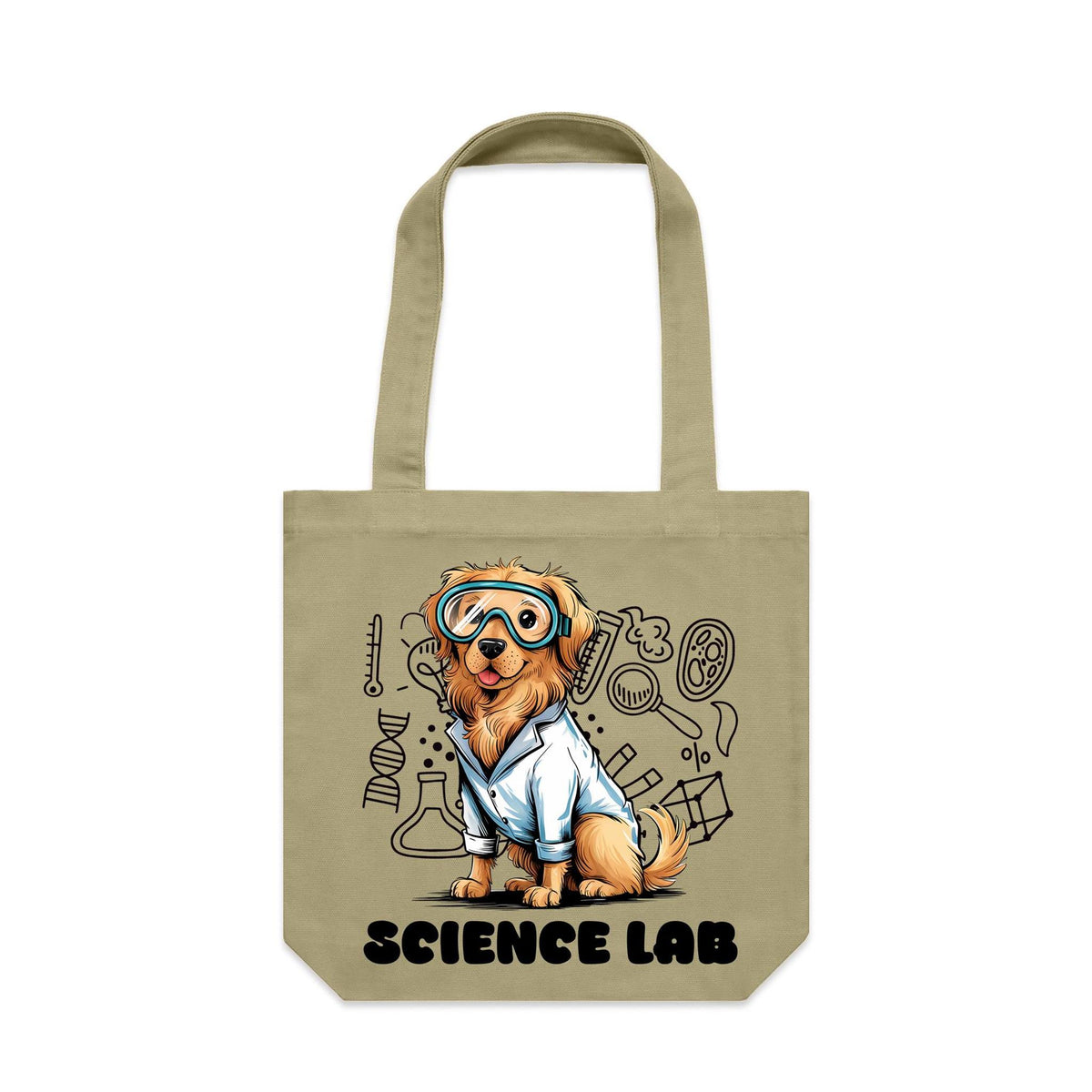 Science Lab Canvas Tote Bag