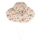 Peace And Love Wide Brim Bucket Hat Wide Brim Bucket Hat Printed Offshore Retro