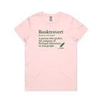 Booktrovert, Book Introvert - Womens T-shirt