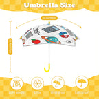 School Time Kids Safe Round Corner Umbrella Kids Safe Round Corner Umbrella Printed Offshore