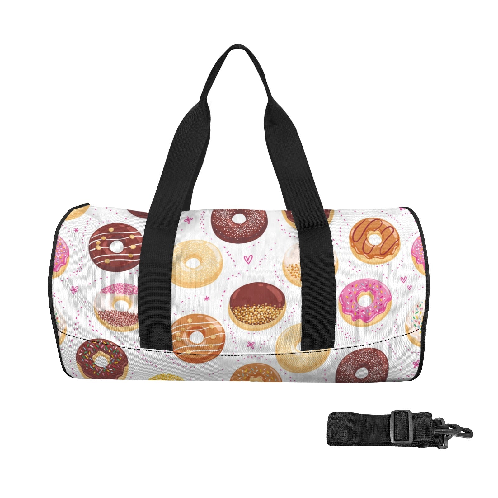 Doughnut Love Duffle Bag one size Duffle Bag Printed Offshore