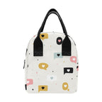 Love Message - Zipper Lunch Bag One Size Zipper Lunch Bag Printed Offshore