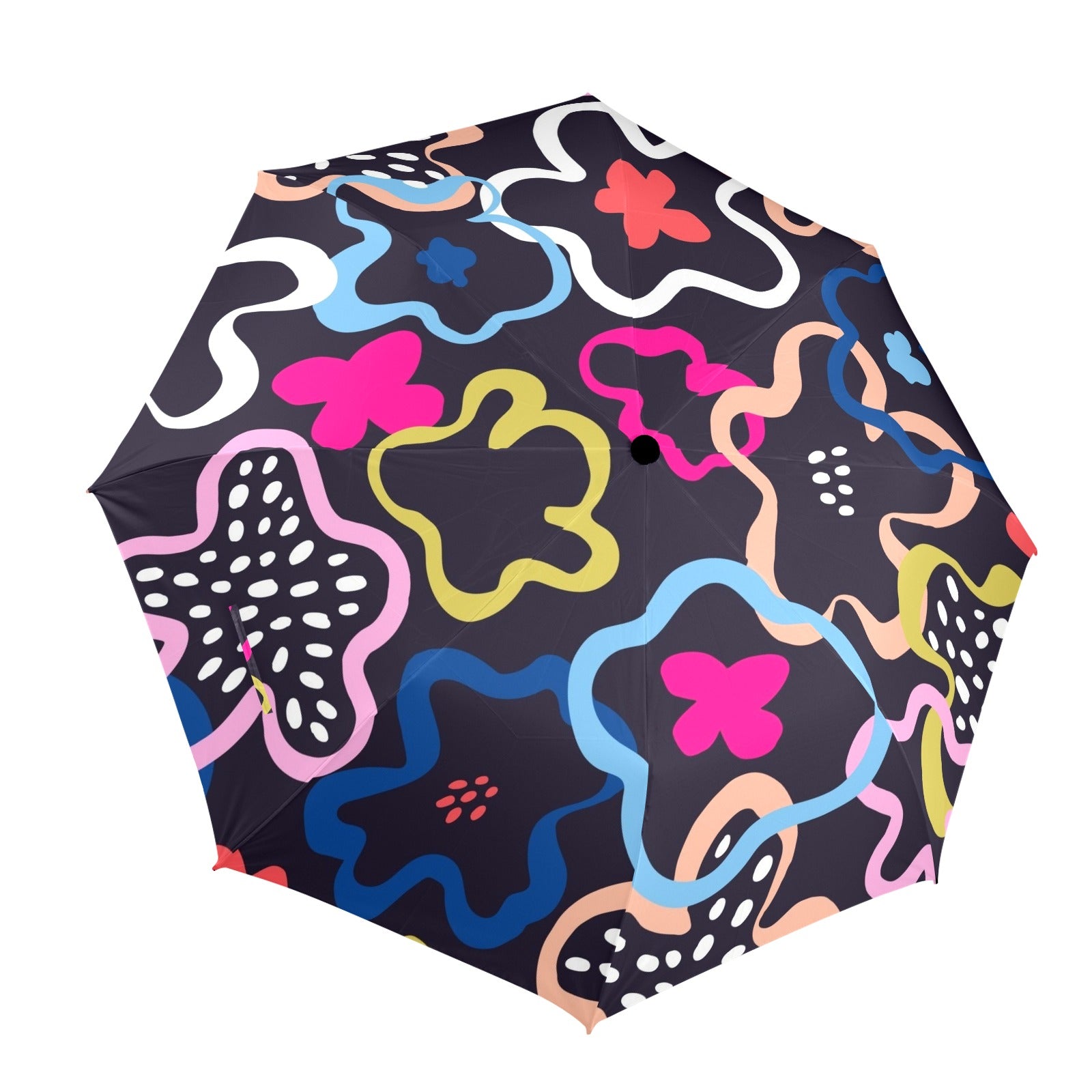 Floral In The Abstract - Umbrella One Size Umbrella Printed Offshore
