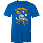 Spookysaurus, Halloween Dinosaur - Mens T-Shirt Bright Royal Mens T-shirt Halloween Printed In Australia