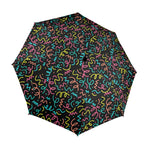 Squiggle Time - Semi-Automatic Foldable Umbrella (Model U12) One Size Semi-Automatic Foldable Umbrella (U12)