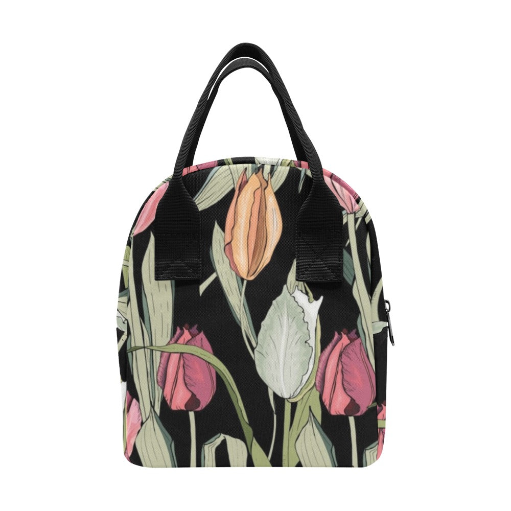 Tulips - Zipper Lunch Bag Zipper Lunch Bag Printed Offshore