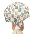 Cute Cat Faces Umbrella Umbrella animal Printed Offshore