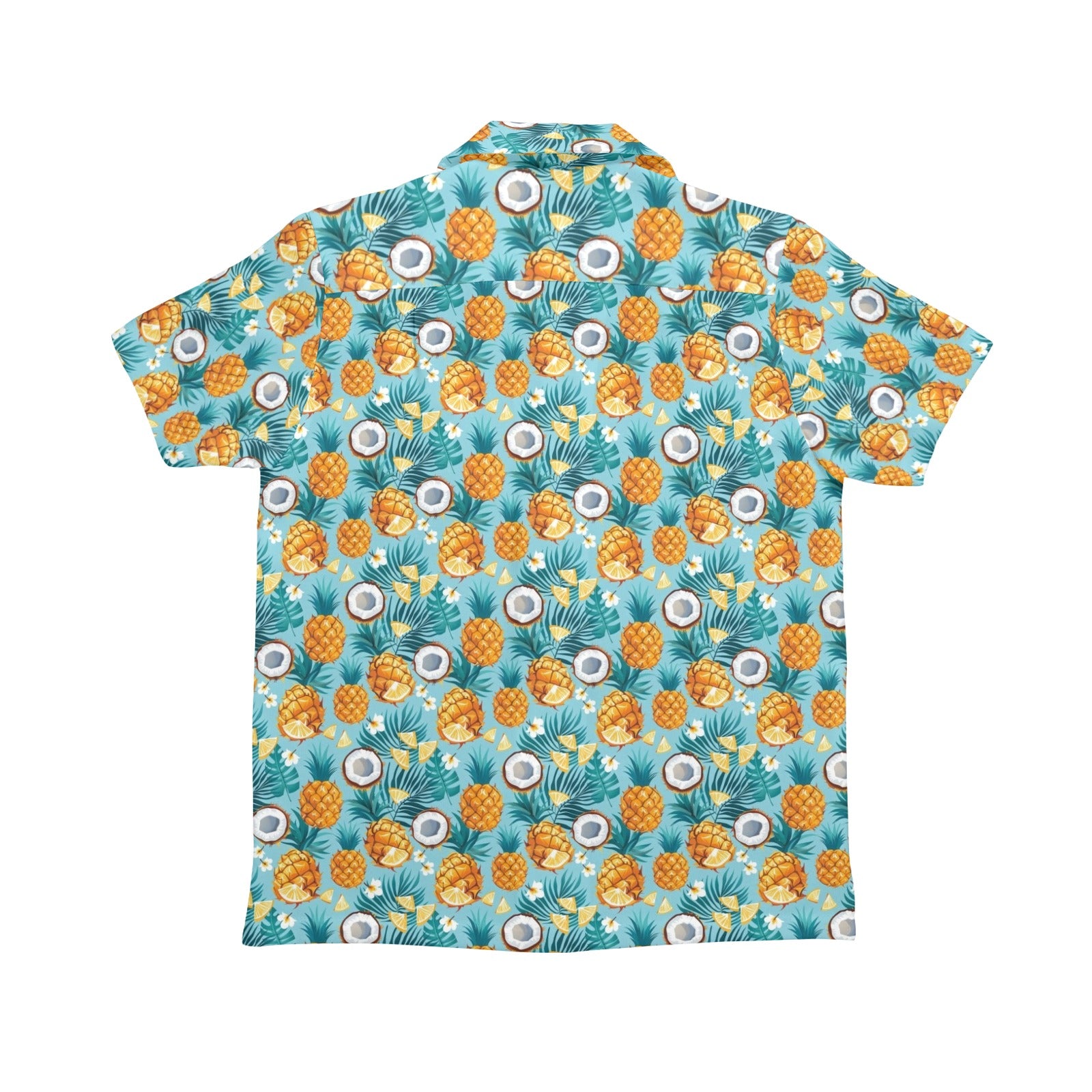 Pineapple Coconut Senior Kids Hawaiian Shirt