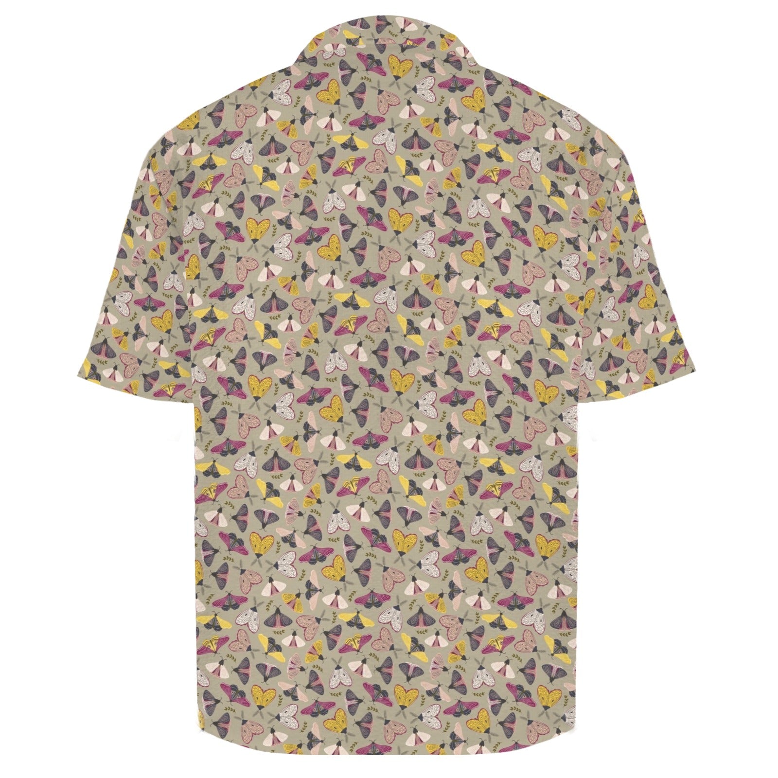 Pretty Moths Men's Crinkle Hawaiian Shirt