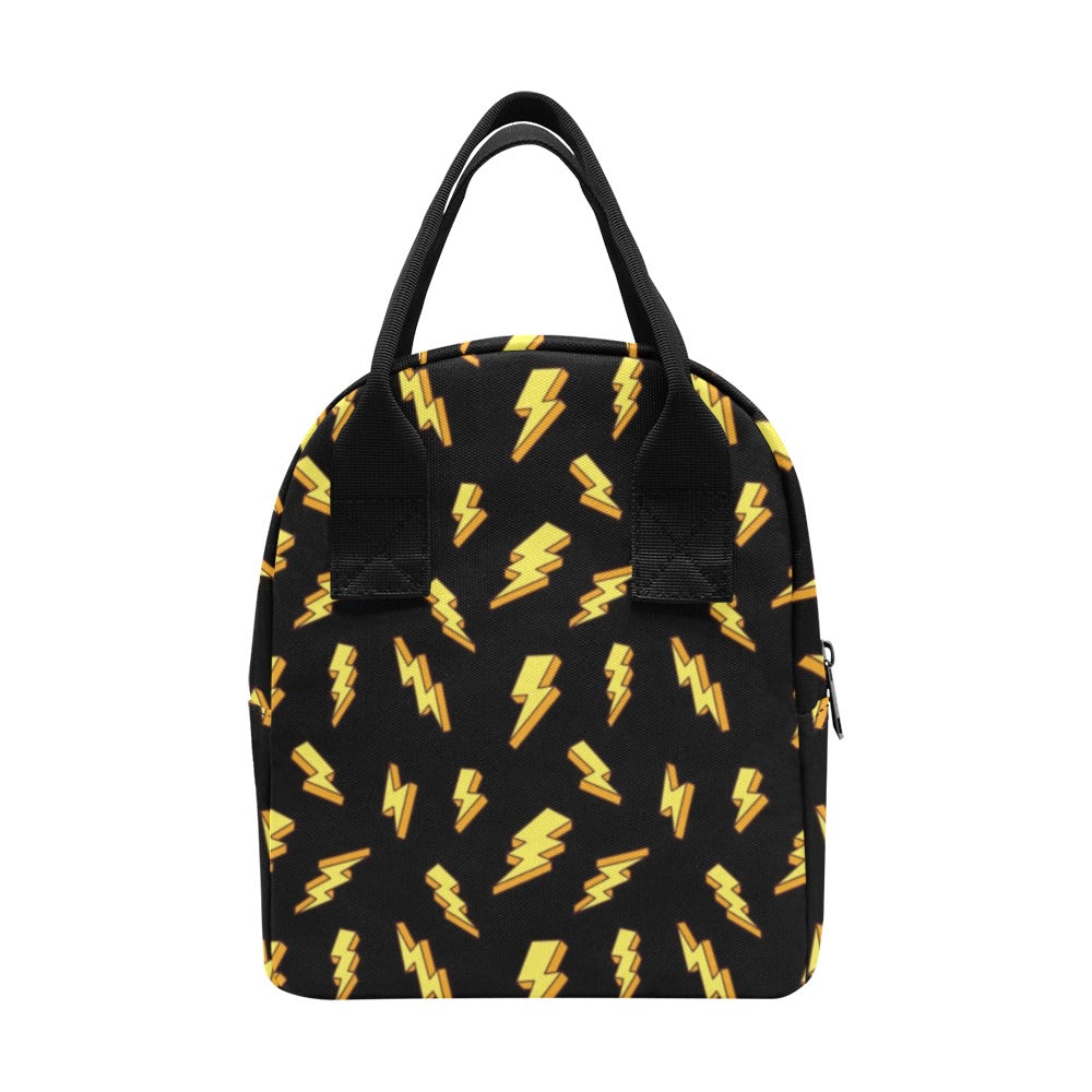 Lightning Bolts - Zipper Lunch Bag Zipper Lunch Bag Printed Offshore