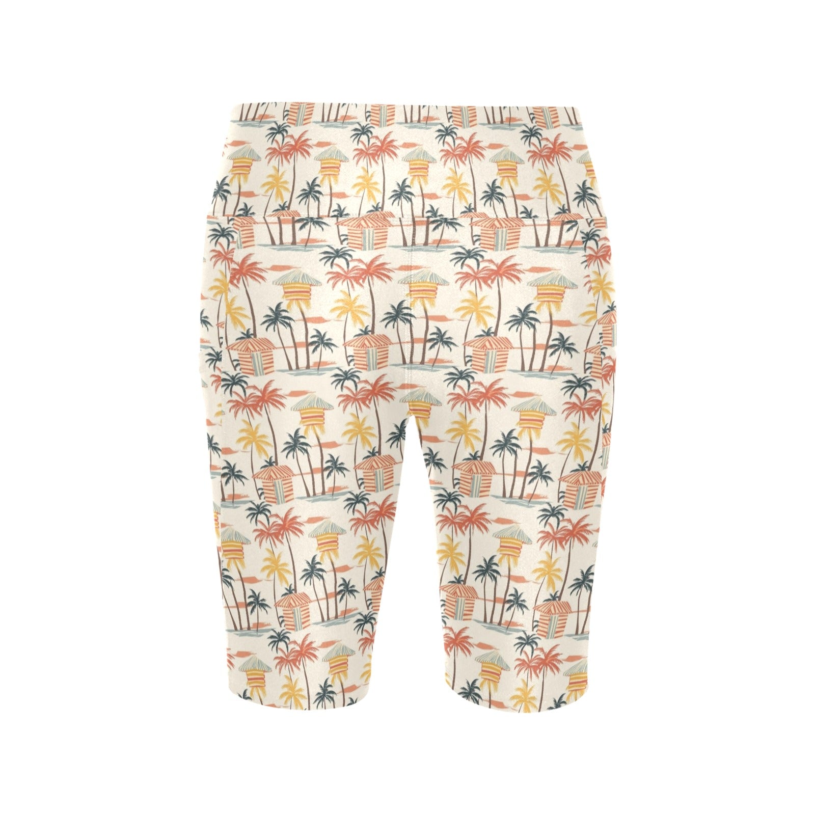 Beach Shack Women's Bike Shorts With Side Pockets