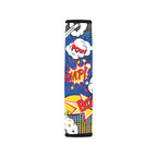 Blue Comic Book Car Seat Belt Cover 7''x10'' (Pack of 2) Car Seat Belt Cover 7x10 (Pack of 2) comic Printed Offshore