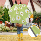 Green Floral Kids Safe Round Corner Umbrella Kids Safe Round Corner Umbrella Plants Printed Offshore