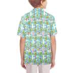 Summer Surf Senior Kids Hawaiian Shirt