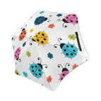 Ladybugs Kids Safe Round Corner Umbrella One Size Kids Safe Round Corner Umbrella animal Printed Offshore